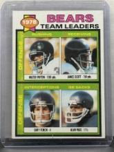Walter Payton Gary Fencik 1979 Topps Team Leaders #132