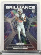 Marvin Harrison Jr. 2024 Panini Prizm Draft Picks Brilliance Rookie RC Insert #BR-MHJ
