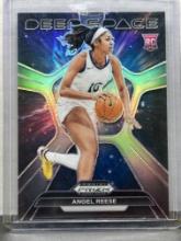 Angel Reese 2024 Panini Prizm Draft Picks Deep Space Silver Prizm Rookie RC Insert #13