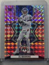 Eli Manning 2022 Panini Mosaic Pink Mosaic Prizm #150