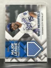 Whit Merrifield 2022 Topps Major League Material Game Used Jersey Patch Insert #MLM-WM