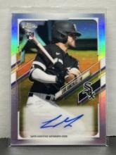 Luis Gonzalez 2021 Topps Chrome Refractor Rookie RC Auto #CUSA-LG