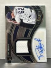 Luis Patino 2021 Panini Select Rookie Jersey Patch RC Auto #RJA-LP