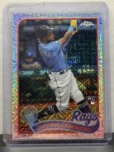 Junior Caminero 2024 Topps Chrome 1989 Design Mojo Refractor Rookie RC Insert #T89C-34