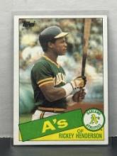 Rickey Henderson 1985 Topps #115
