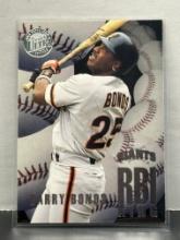 Barry Bonds 1995 Fleer Ultra RBI King Gold Medallion Insert Parallel #4