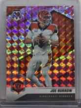Joe Burrow 2021 Panini Mosaic Pink Mosaic Prizm #47