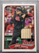 Joey Votto 2024 Topps 1989 Design Game Use Bat Memorabilia Insert #89BR-JV