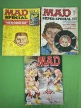 Mad Magazine 285, Special 9 (moisture damage), Super Special 11 (moisture damage)