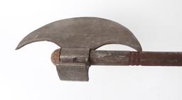 Oversized Engraved Indian Tabar Axe