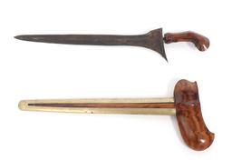 Javanese Keris Dagger w/ Scabbard