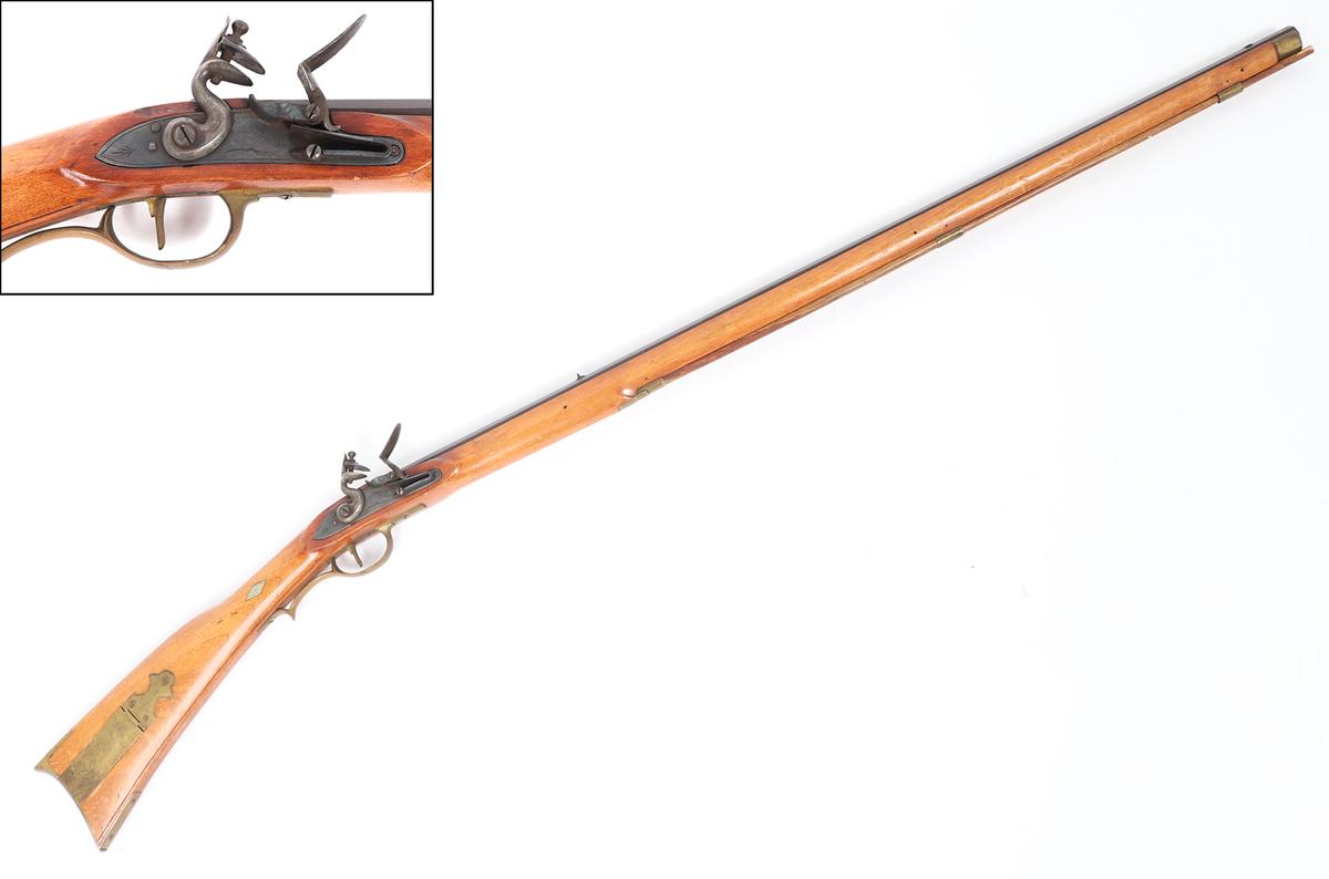 American Kentucky Flintlock Rifle Clone, by R-Southgate