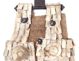 Sulawesi "Toraja" Bone Armour War Vest, 20th c.