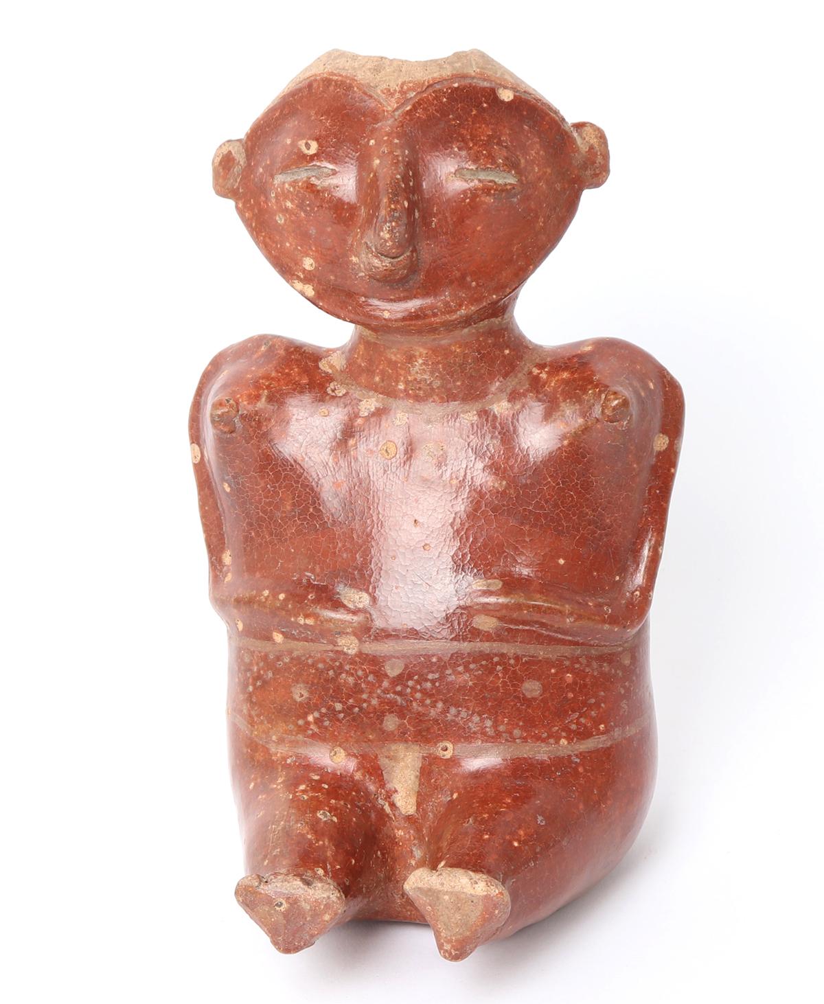 Chinesco Type B Seated Woman, 100 BC - 250 AD