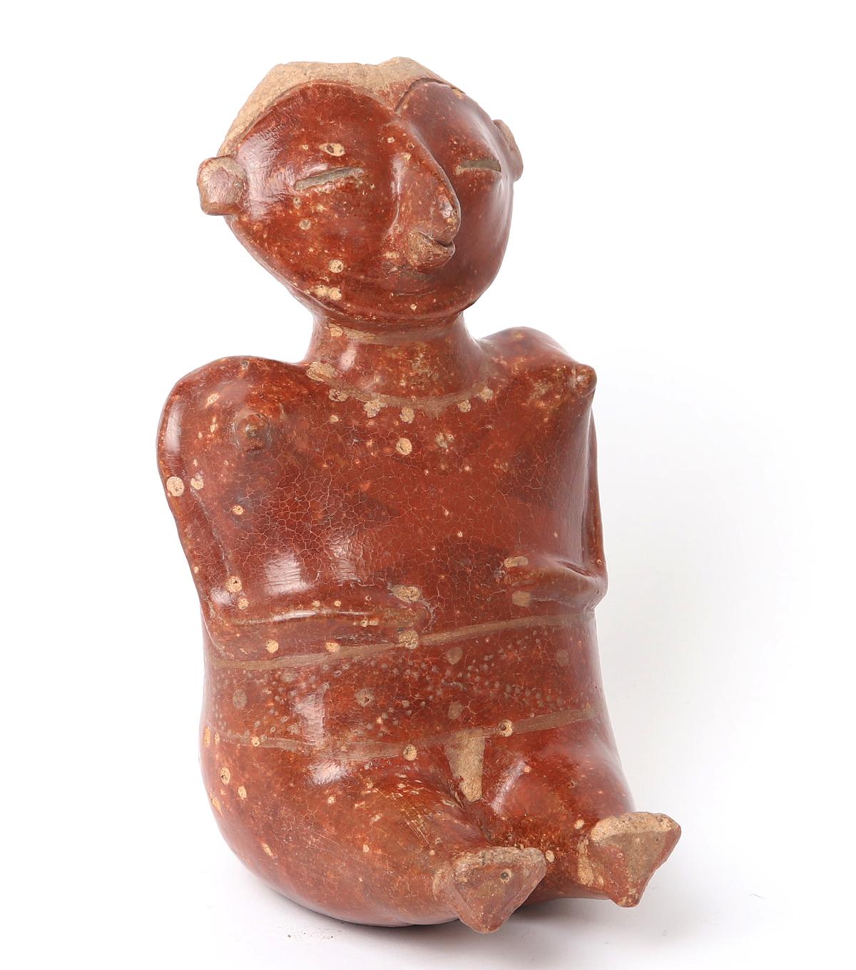 Chinesco Type B Seated Woman, 100 BC - 250 AD