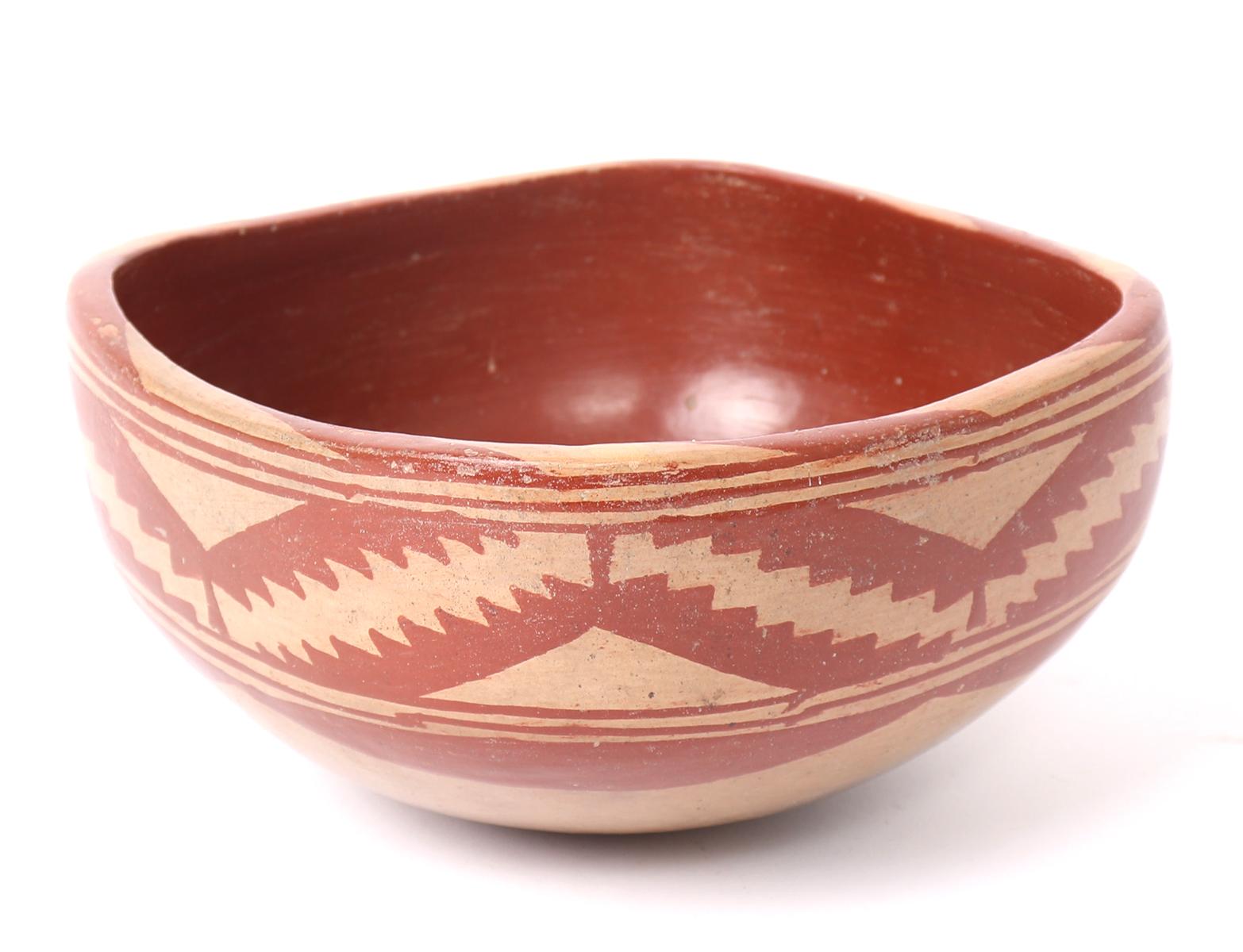 Chupicuaro Polychrome Square Bowl, 400-100 BC