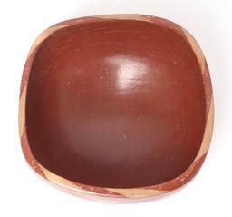Chupicuaro Polychrome Square Bowl, 400-100 BC