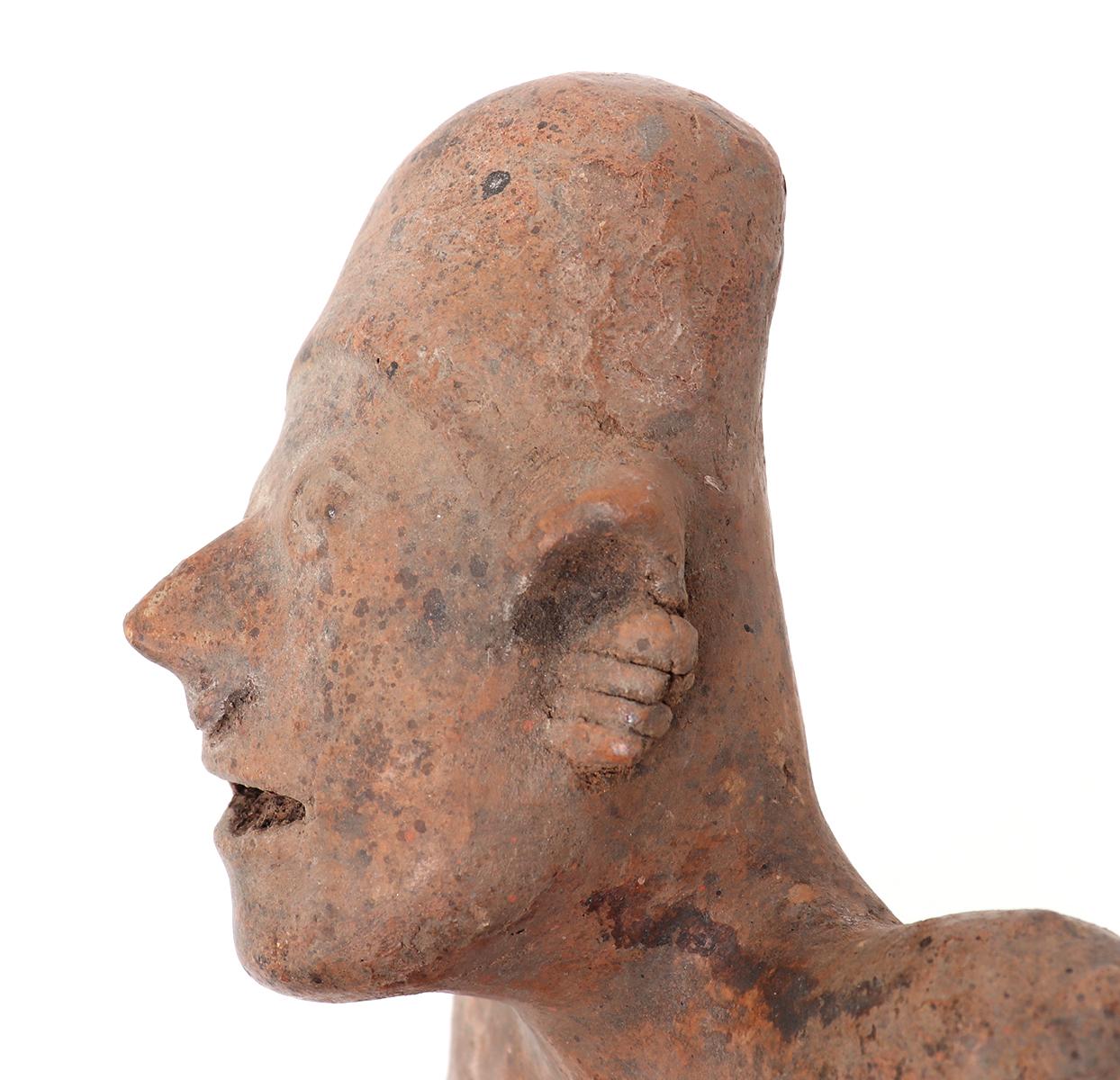 Large Jalisco Laying Female Figure, 300 BCE-300 CE