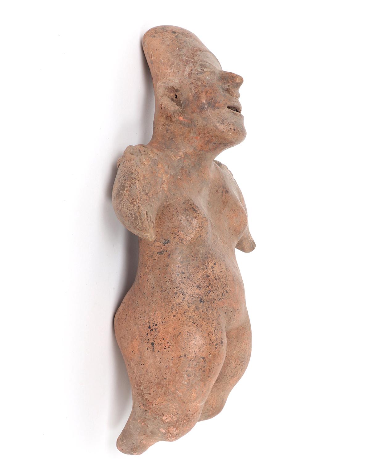 Large Jalisco Laying Female Figure, 300 BCE-300 CE