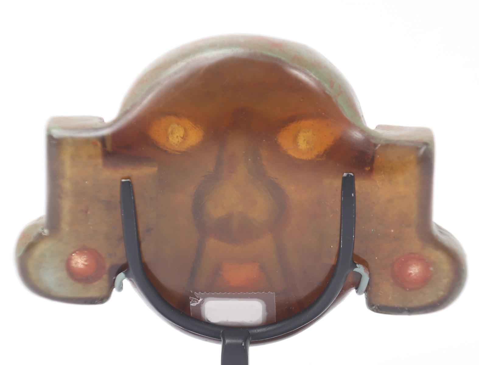 Pre-Columbian Maya Jade Mosaic Mask, 500 - 900 CE