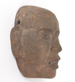 Aztec Stone Face Mask, 1300CE - 1521CE