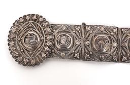Silver Egyptian Belt, Circa 1930's