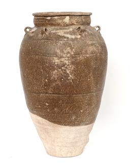 Large Ancient Drip Glazed Yuan Dynasty Jar, ex-Philippines Museum