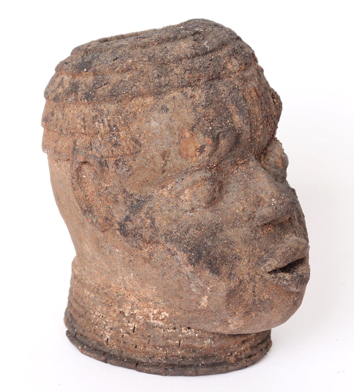 Edo Terracotta Head, Kingdom of Benin 16th-17th c.