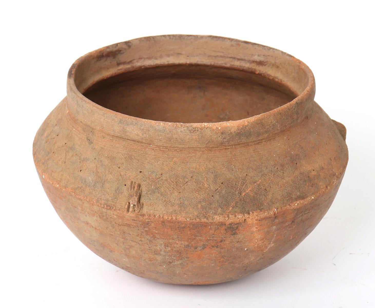 African Terracotta Bowl