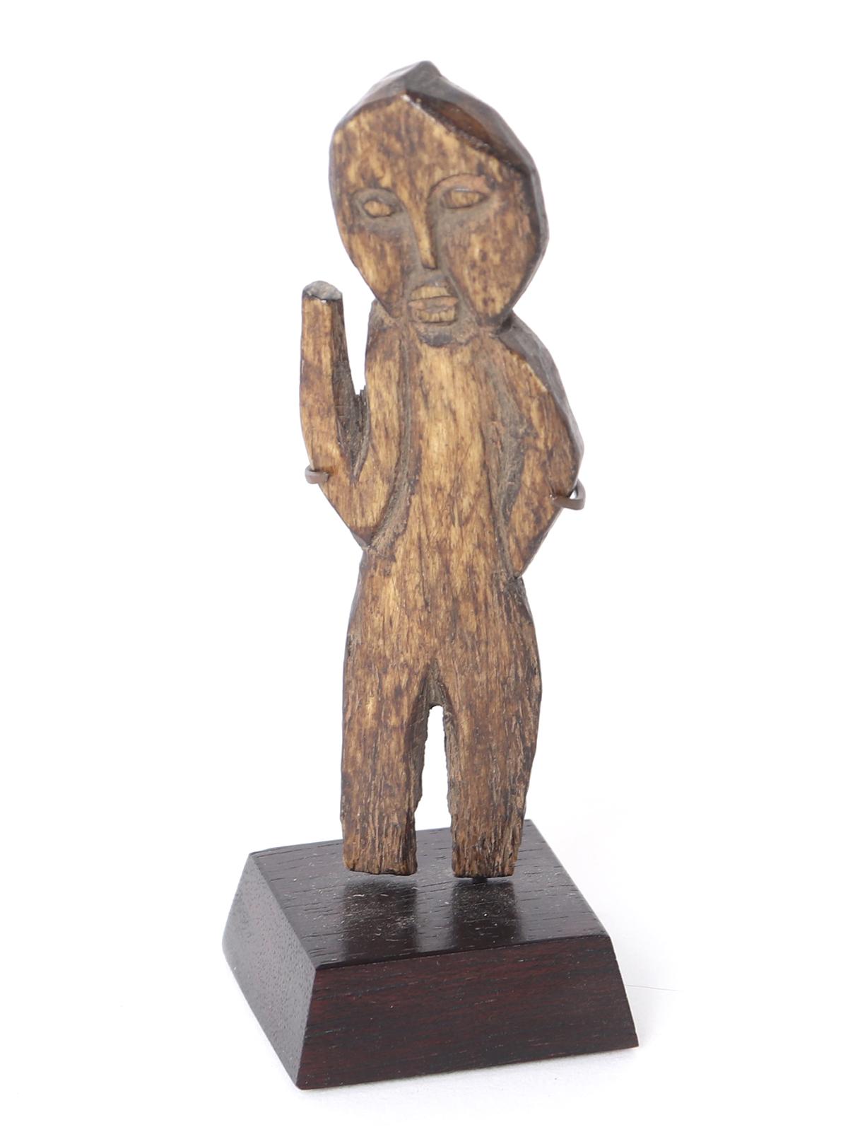 African Lega Abstract Bone Figure