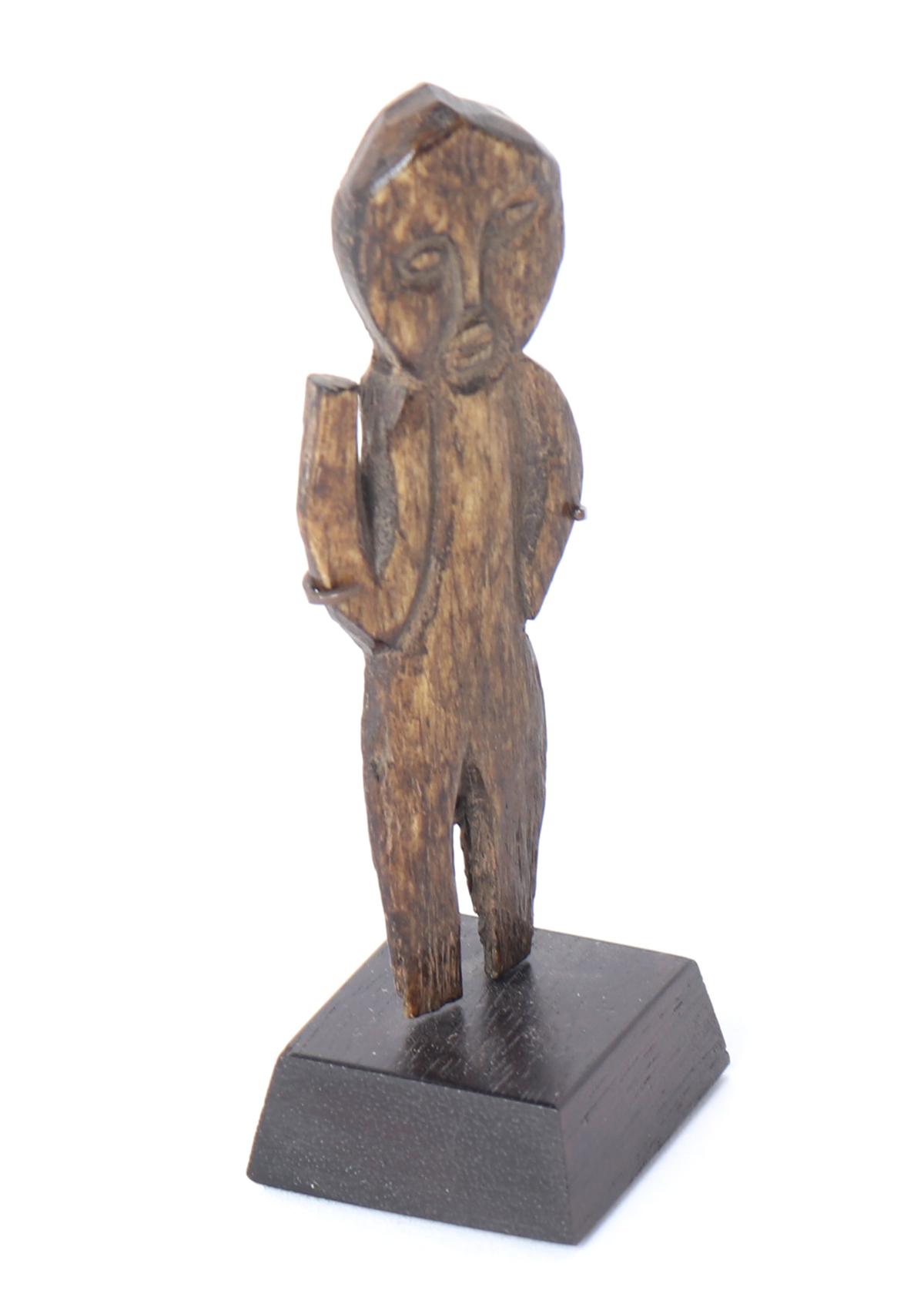 African Lega Abstract Bone Figure