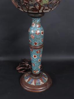 Chinese Bronze & Champleve Censor, Qing Dynasty