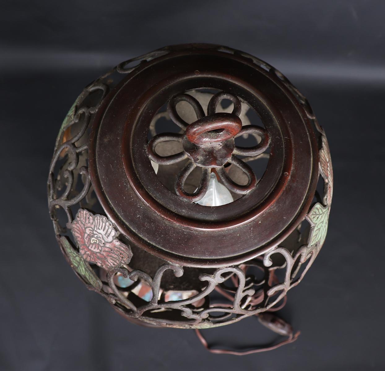 Chinese Bronze & Champleve Censor, Qing Dynasty