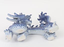 Chinese Porcelain Blue & White Dragon