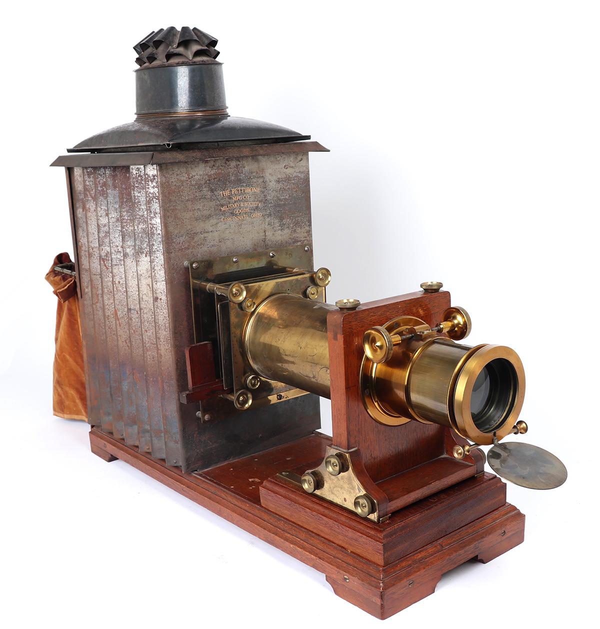 Early Magic Lantern, Purchased by the Military, circa 1800's