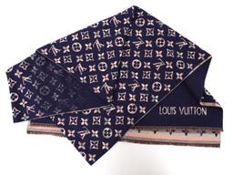 Beautiful Vintage Louis Vuitton Reversable Scarf