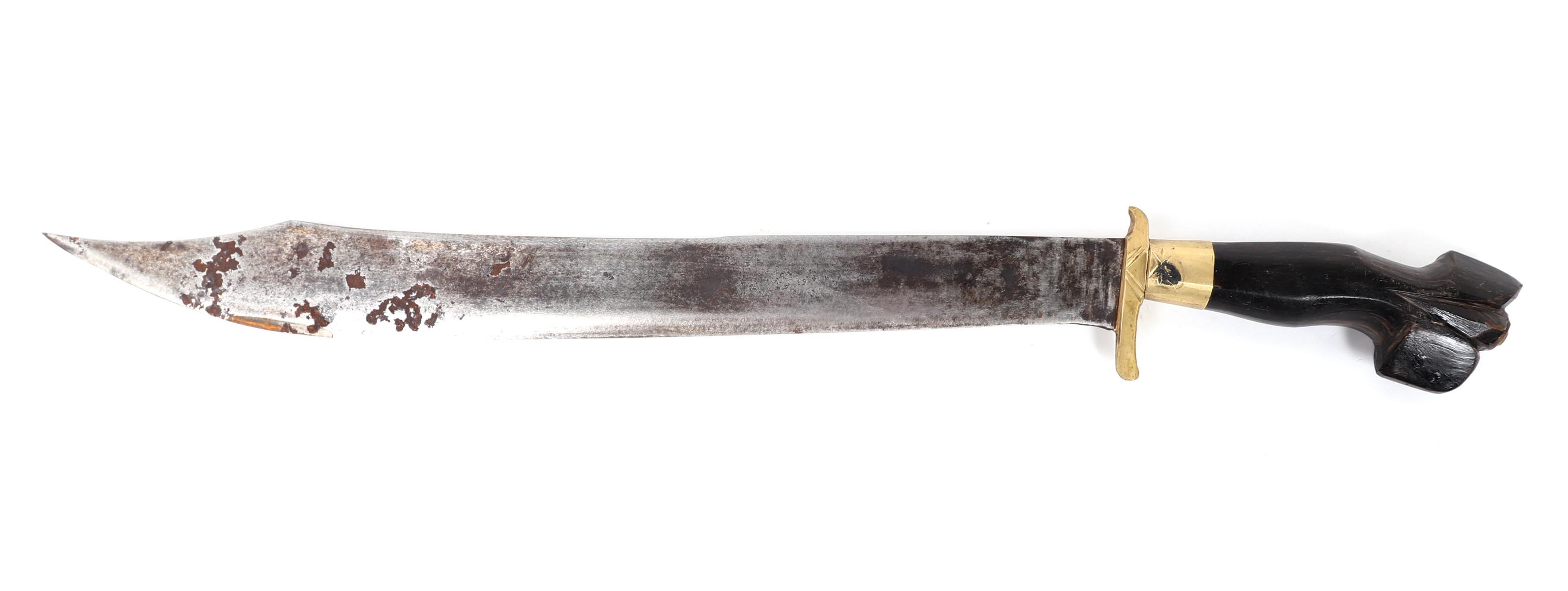 Engraved Negrito Bolo Sword