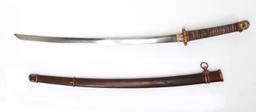 Japanese Officers Gunto Sword, WWII