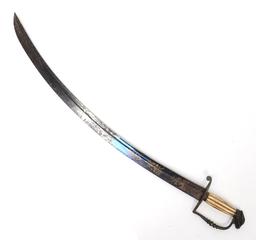 Fine American Eagle Head Cavalry Sword, 1800's