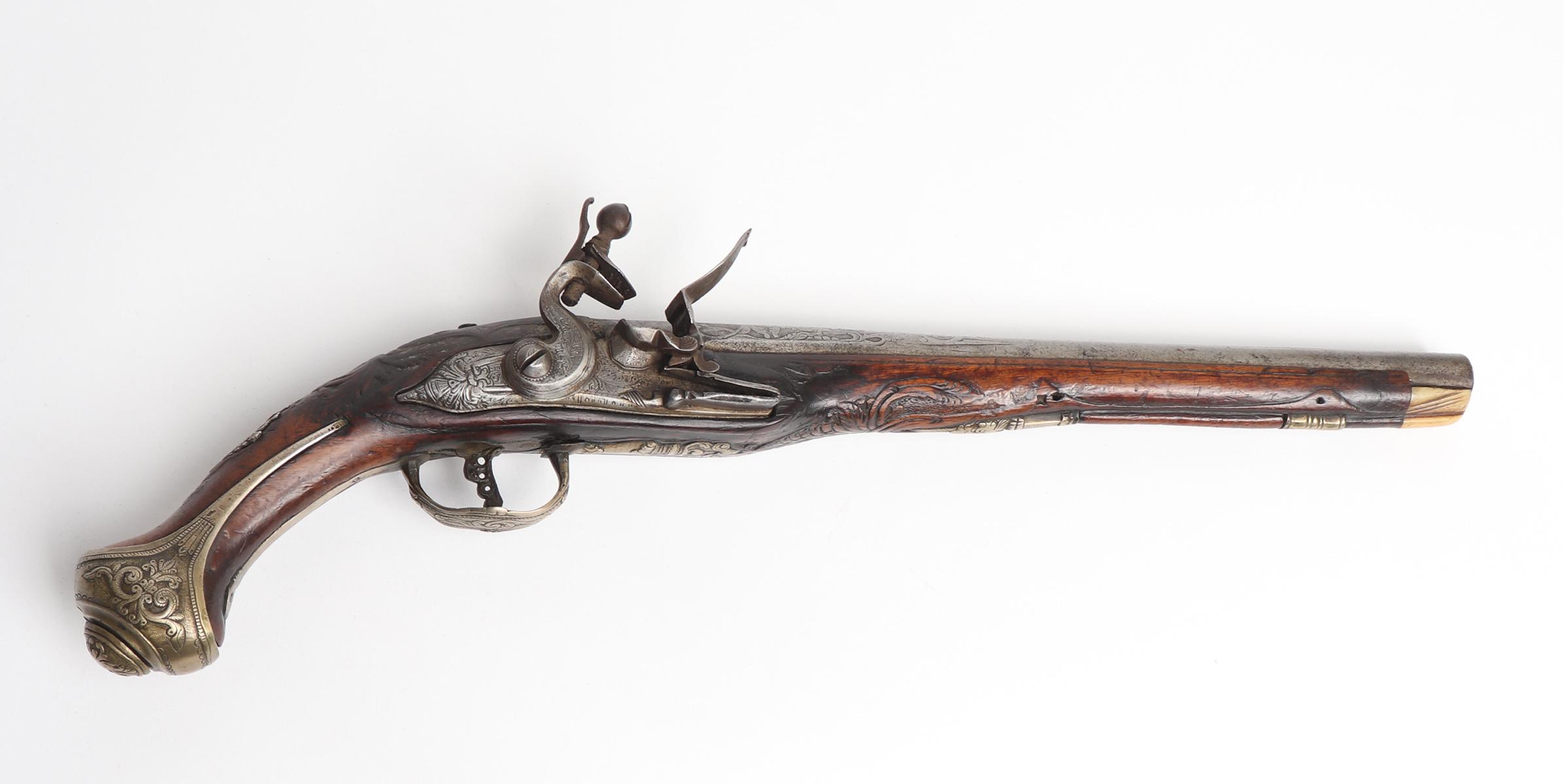 Ornate Ottoman Flintlock Pistol, C.1799