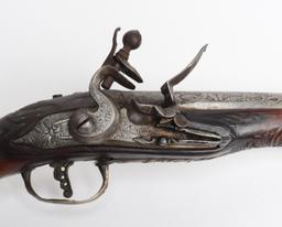 Ornate Ottoman Flintlock Pistol, C.1799