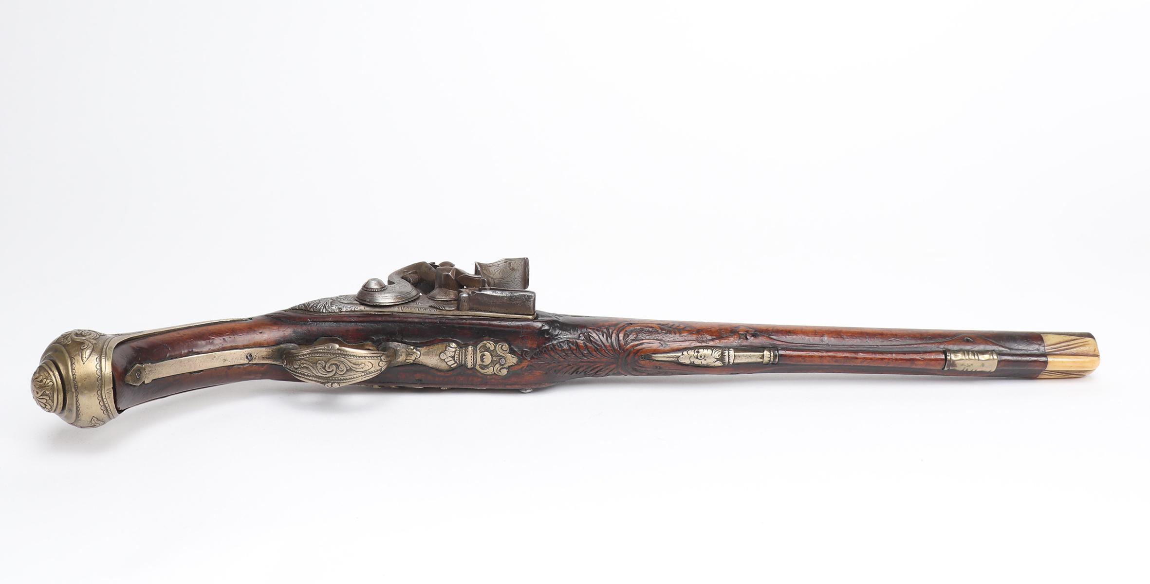 Ornate Ottoman Flintlock Pistol, C.1799