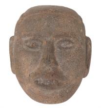 Aztec Stone Face Mask, 1300CE - 1521CE