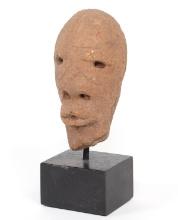 Male Nok Head, 1500 BCE-500 CE