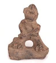 African Gnome-Like Terracotta Figure, Bura Peoples