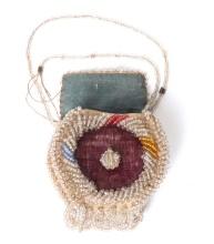 Midwest Bead Textile Purse, late 19th c.