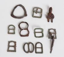 Medieval Iron Buckles, 14th-15th C.
