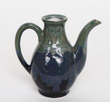 Decorative Green Blue Ewer