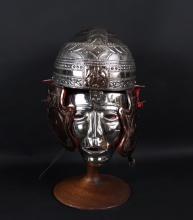 Roman Gladiator-Style Helmet w/ Mask