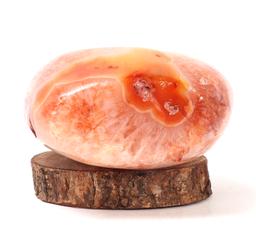 Gorgeous Natural Red Carnelian Agate Quartz Section